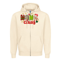 Sandshell mama claus Zipper Hoodie - MaliasSmallBusiness