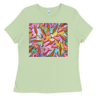 Matcha Easter bunny carrot and quail egg Ladies Tee - RanaPortraitStore