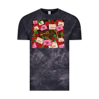 Cloud Black love letters tumbler Vintage Tee - AdoDesignShop