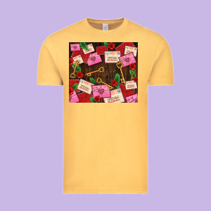 Love Letters Tumbler Vintage Tee Designed By Adodesignshop