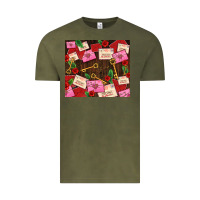 Vintage Olive love letters tumbler Vintage Tee - AdoDesignShop