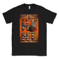 Black Western On The Hunt Deer Classic Tee - LillyAllenDesigns