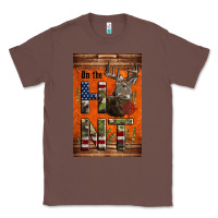 Chestnut Western On The Hunt Deer Classic Tee - LillyAllenDesigns