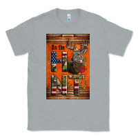 Heather Grey Western On The Hunt Deer Classic Tee - LillyAllenDesigns