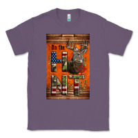 Lavender Western On The Hunt Deer Classic Tee - LillyAllenDesigns