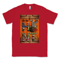 Red Western On The Hunt Deer Classic Tee - LillyAllenDesigns