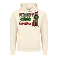 Vintage Artic merry christmas german shepherd Vintage Hoodie - RanaPortraitStore