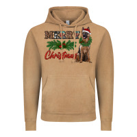 Vintage Camel merry christmas german shepherd Vintage Hoodie - RanaPortraitStore