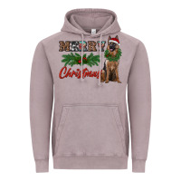 Vintage Zinc merry christmas german shepherd Vintage Hoodie - RanaPortraitStore