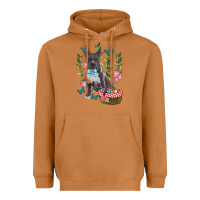 Meerkat Easter Pitbull Heavyweight Hoodie - RanaPortraitStore