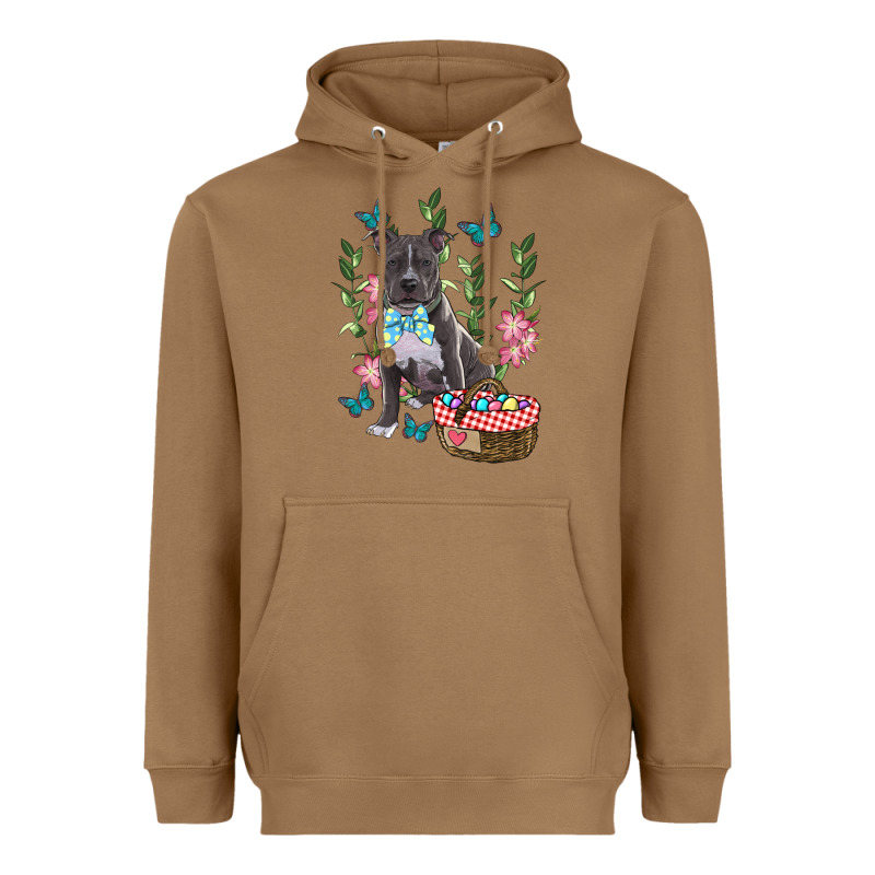 Easter Pitbull Heavyweight Hoodie by RanaPortraitStore | Teevron