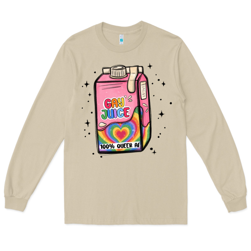 Gay Juice Long Sleeve Tee by MaliasSmallBusiness | Teevron