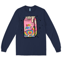 Navy gay juice Long Sleeve Tee - MaliasSmallBusiness