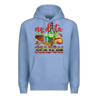 Colony Blue No Dieta Season Premium Hoodie - texasbilliewilder