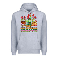 Heather Grey No Dieta Season Premium Hoodie - texasbilliewilder