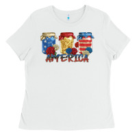 White america mason jar Ladies Tee - Zillion Design Studio