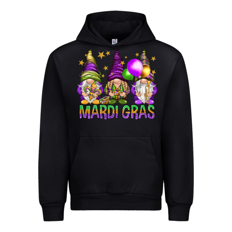 Mardi Gras With Gnomies Urban Hoodie by HowdyJamesFarm | Teevron