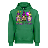 Emerald mardi gras with gnomies Urban Hoodie - HowdyJamesFarm