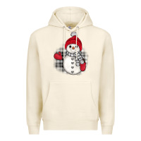 Tofu grey christmas snowman Premium Hoodie - JahusDesignShop