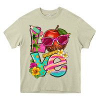Mossy love summer teacher Heavy Core Tee - texasbilliewilder