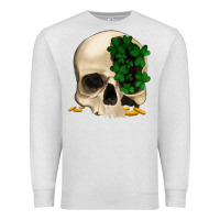Oatmeal Heather St patrick's  skeleton Premium Sweatshirt - Bettercallsaul
