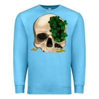 Ocean Blue St patrick's  skeleton Premium Sweatshirt - Bettercallsaul