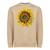 Mushroom sunflower Heavyweight Sweatshirt - Artiststas