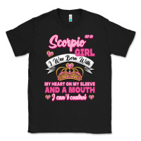 Black as a scorpio girl zodiac girls Classic Tee - Jasminsmagicworld