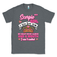 Charcoal Heather as a scorpio girl zodiac girls Classic Tee - Jasminsmagicworld