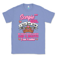 Colony Blue as a scorpio girl zodiac girls Classic Tee - Jasminsmagicworld