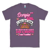Lavender as a scorpio girl zodiac girls Classic Tee - Jasminsmagicworld