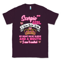 Plum as a scorpio girl zodiac girls Classic Tee - Jasminsmagicworld