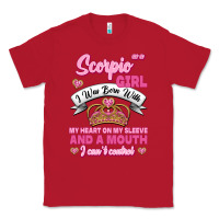 Red as a scorpio girl zodiac girls Classic Tee - Jasminsmagicworld