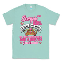 Seafoam as a scorpio girl zodiac girls Classic Tee - Jasminsmagicworld