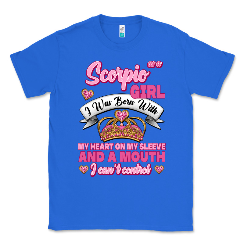 As A Scorpio Girl Zodiac Girls Classic Tee by Jasminsmagicworld | Teevron