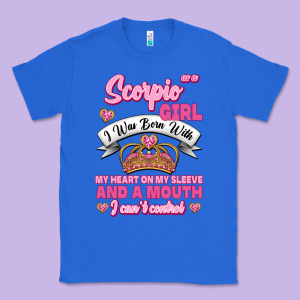 As A Scorpio Girl Zodiac Girls Classic Tee Designed By Jasminsmagicworld