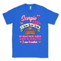 True Royal as a scorpio girl zodiac girls Classic Tee - Jasminsmagicworld