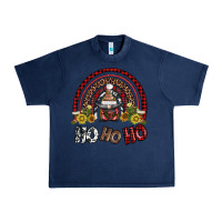 Navy rainbow and hohoho with gnome Urban Heavy Tee - AdoDesignShop