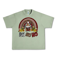 Oil Green rainbow and hohoho with gnome Urban Heavy Tee - AdoDesignShop
