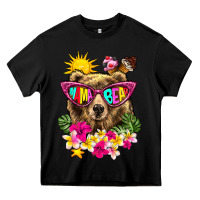 Black mama bear summer Heavy Core Tee - texasbilliewilder
