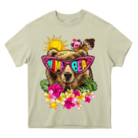 Mossy mama bear summer Heavy Core Tee - texasbilliewilder