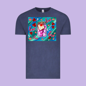 Sugar With Love Vintage Tee Designed By Adodesignshop