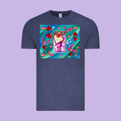 Sugar With Love Vintage Tee Designed By Adodesignshop