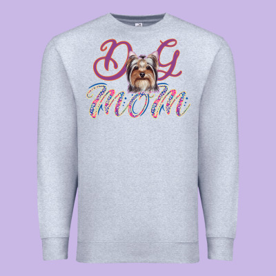 Dog Mom Premium Sweatshirt Designed By Bettercallsaul