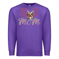 Purple Dog Mom Premium Sweatshirt - Bettercallsaul