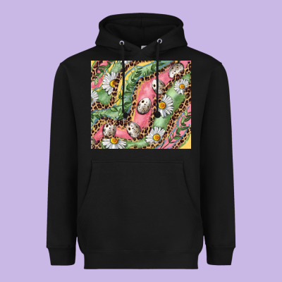 Easter Quail Egg And Daisy Heavyweight Hoodie Designed By Ranaportraitstore