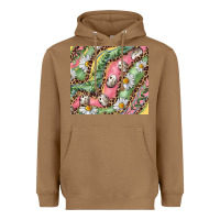 Toasted Coconut Easter Quail Egg And Daisy Heavyweight Hoodie - RanaPortraitStore