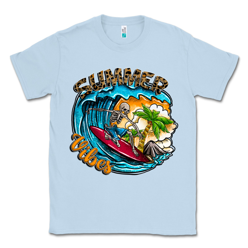 Summer Vibes Classic Tee by CowhideDigitalArt | Teevron