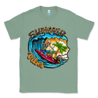 Sage Summer Vibes Classic Tee - CowhideDigitalArt