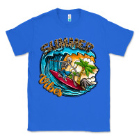 True Royal Summer Vibes Classic Tee - CowhideDigitalArt